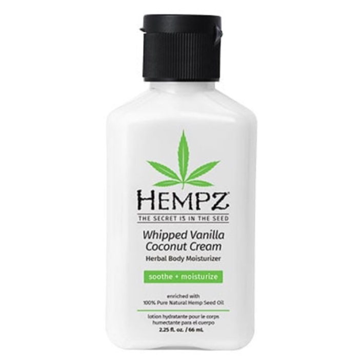 VANILLA & COCONUT WHIPPED MOISTURIZER - Hempz Skin Care - Mini 2.25oz
