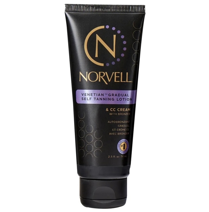 VENETIAN GRADUAL SELF TANNER w BRONZERS - Mini 2.5oz - Self Tanner By Norvell