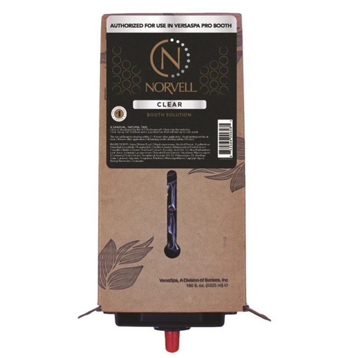 Clear - VersaSpa Pro 180oz - Booth Spray Tan Solution (Pro) - By Norvell