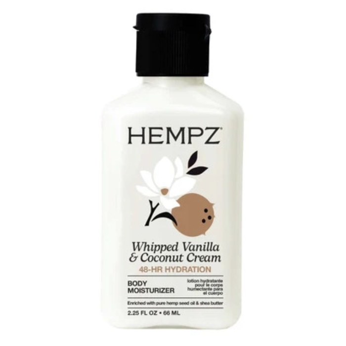 VANILLA & COCONUT WHIPPED MOISTURIZER - Hempz Skin Care - Mini 2.25oz
