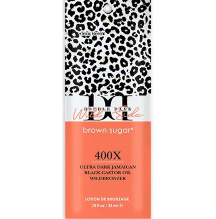 Double Dark Wild Side Bronzer - Tan Inc Tanning Lotion - Packet