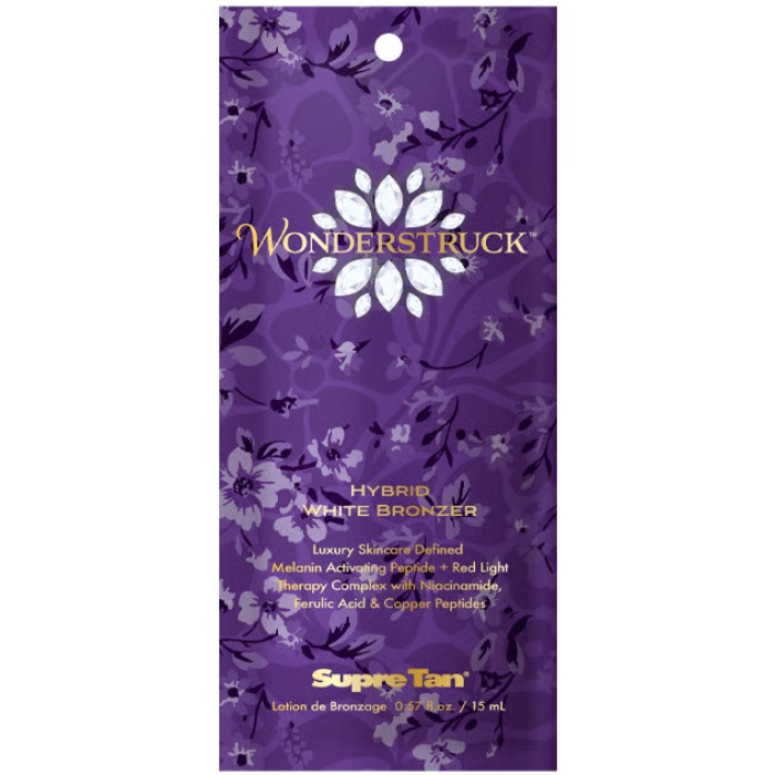 Supre Wonderstruck White Bronzer Tanning Lotion - Packet