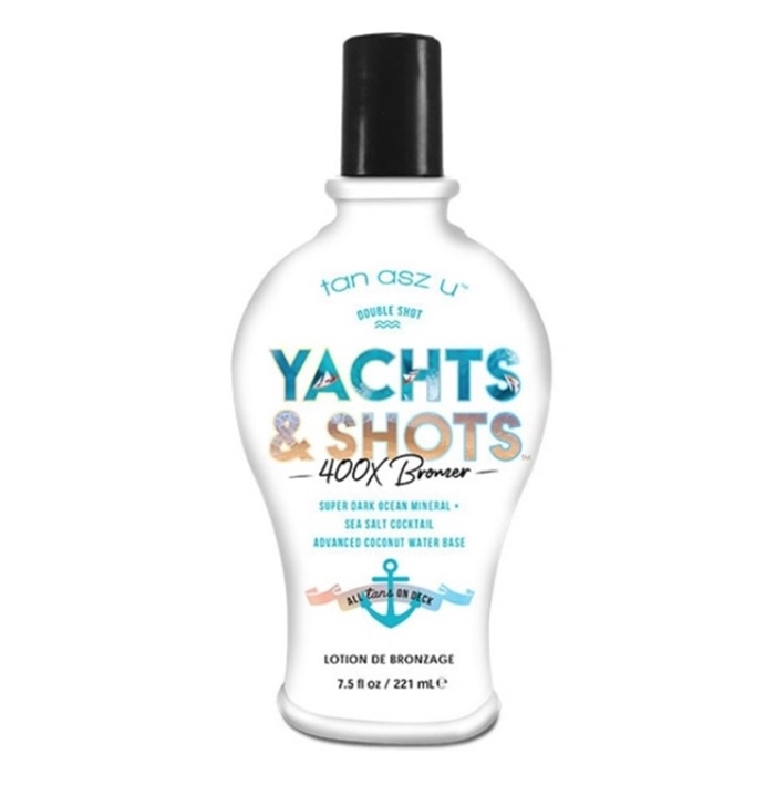 Double Shot Yachts & Shots Bronzer - Tan Inc Tanning Lotion - Btl 7.5oz