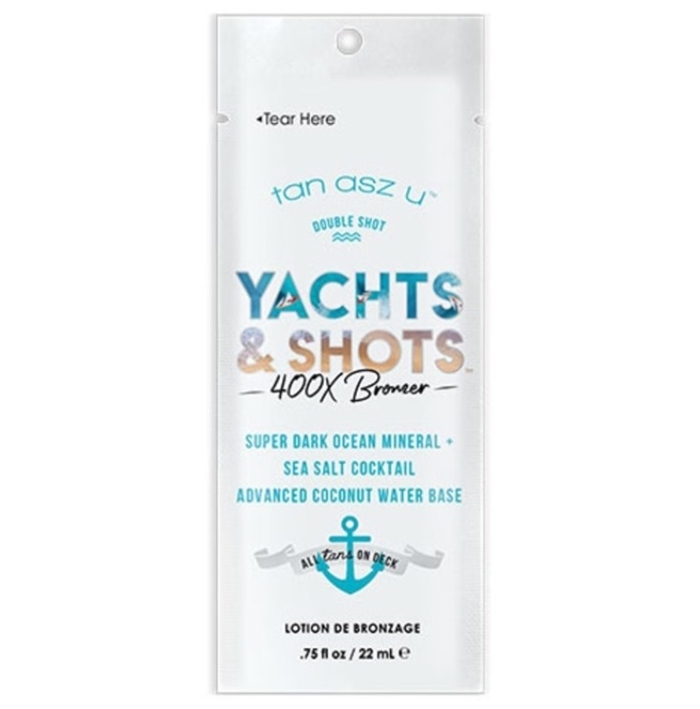 Double Shot Yachts & Shots Bronzer - Tan Inc Tanning Lotion - Packet